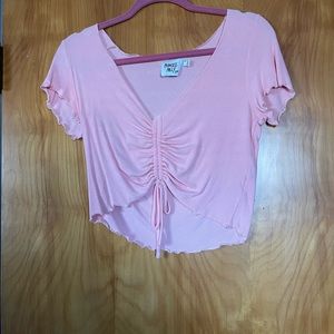 Princess Polly Pink Crop Top